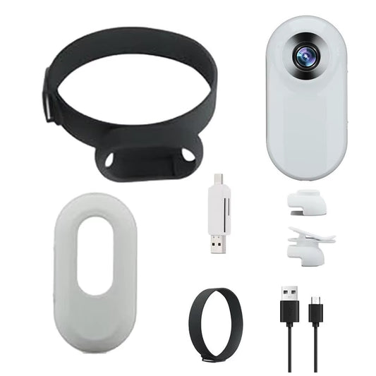 Dog Tracker Collar Hd 1080P Wireless Cat Camera Collars Sport/Action Camera with Video Records Wireless Collar Pet Supplies